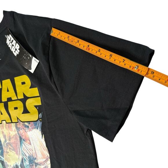 Star Wars Graphic T-Shirt Men’s M Black Lucasfilm Official Vintage Poster NWT - Picture 7 of 7